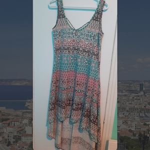 High-low summer dress